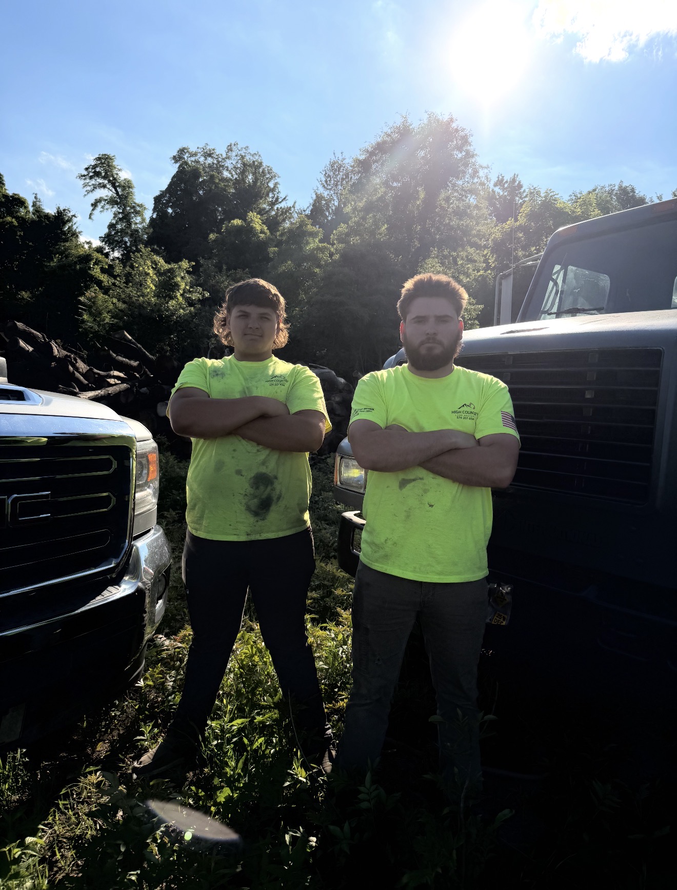 The Land Brothers crew