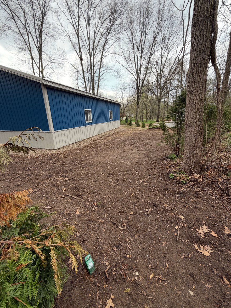 Finished site